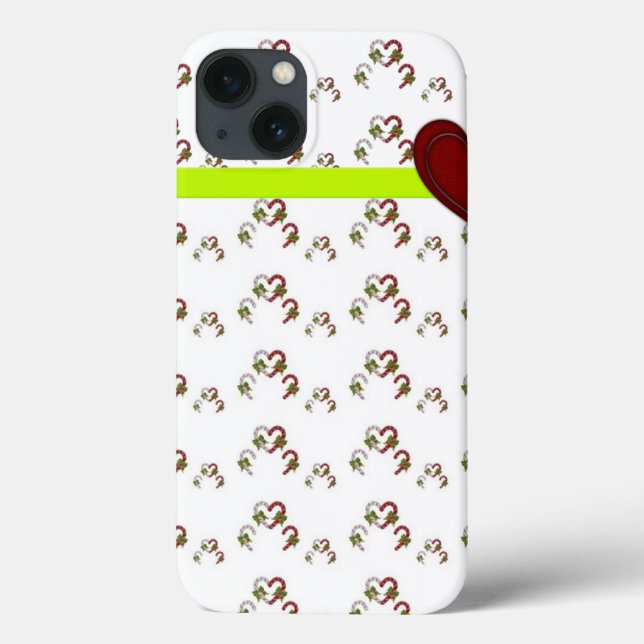 Candy Cane Hört Weihnachten iPad Fall Case-Mate iPhone Hülle (Rückseite)