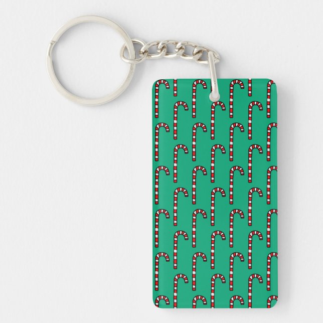 candy cane key chain  (Devant)