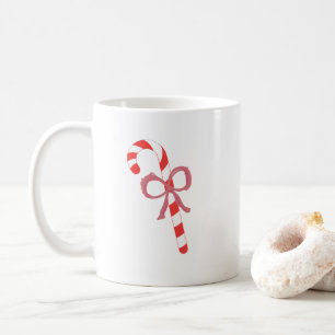 Candy Cane mit Bow Kaffeetasse
