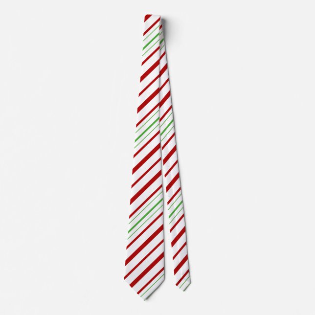 Candy Cane Neck Tie Krawatte (Vorderseite)