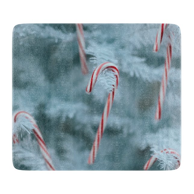 Candy Cane on Tree Schneidebrett (Vorderseite)