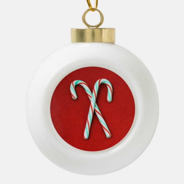 Candy Cane Ornament (Vorderseite)