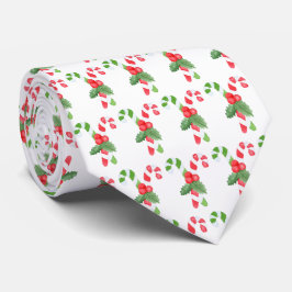 Candy Cane Pattern - Weihnachten Krawatte