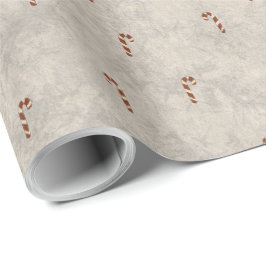 Candy Cane Pattern Wrapping Paper Geschenkpapier