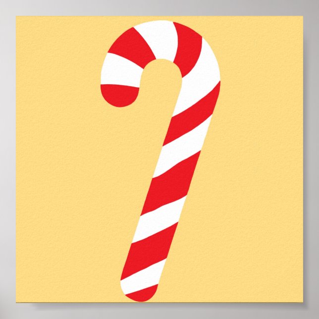 Candy Cane Poster (Vorne)
