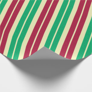 Candy-Cane-Streifen Geschenkpapier