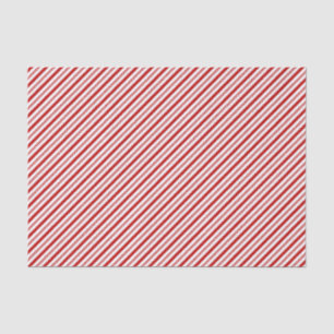 Candy Cane Streifen (in kleinem Maßstab) Seidenpapier