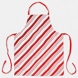 Candy Cane Strip Schürze