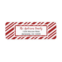 Candy Cane Stripe | RÜCKSENDEADRESSE