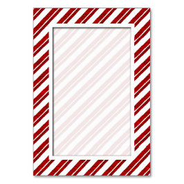 Candy Cane Stripe Tischnummer Cards