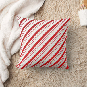 Candy Cane Stripes Pillow Kissen