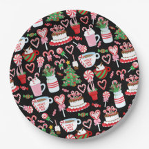 Candy Cane Süßigkeiten Muster