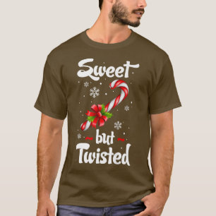 Candy Cane Sweet Aber gefriert Funny Weihnachten 5 T-Shirt
