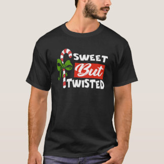 Candy Cane Sweet Aber gefriert Funny Weihnachts Ca T-Shirt