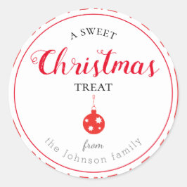 Candy Cane Sweet Leckerei Holiday Sticker