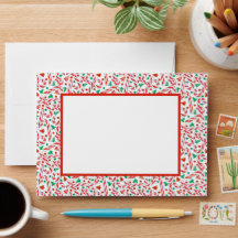 Candy Cane Sweetness Envelopes