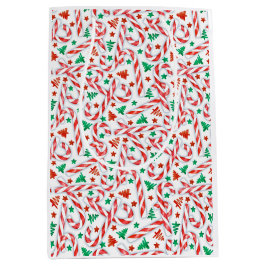 Candy Cane Sweetness Mittlere Geschenktüte