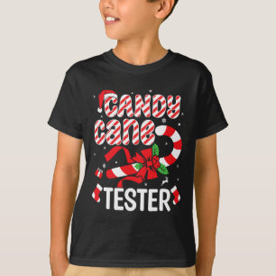 Candy Cane Tester Crew - Lustige Weihnachtsfeierta T-Shirt