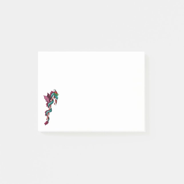Candy Cane Thief Post-it Klebezettel (Vorderseite)