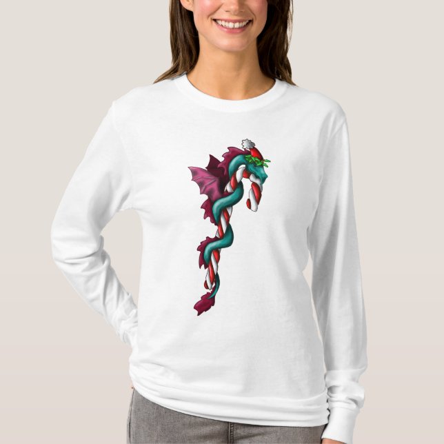 Candy Cane Thief T-Shirt (Vorderseite)