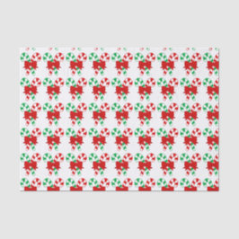 Candy Cane Tissue Paper Seidenpapier