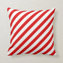 Candy Cane Weihnachten Rote und weiße Streifen Kis Kissen