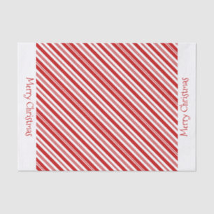 Candy Cane Weihnachten Seidenpapier