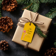 Candy Cane Weihnachtsgeschenk-Tag | Das süßeste We