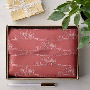 Candy Cane Wishes Klassisches Geschenk in Candy- Seidenpapier
