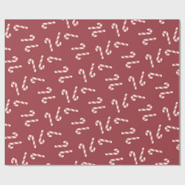 Candy Cane Wrapping Paper Geschenkpapier