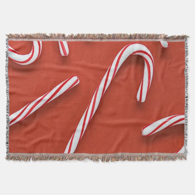 Candy Canes Decke (Vorderseite)