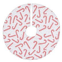 Candy Canes Design Weihnachtsbaumrock