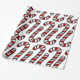 Candy Canes Geschenkpapier