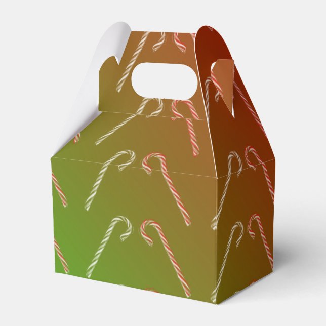 Candy Canes Geschenkschachtel (Vorderseite)