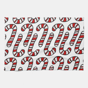 Candy Canes Geschirrtuch