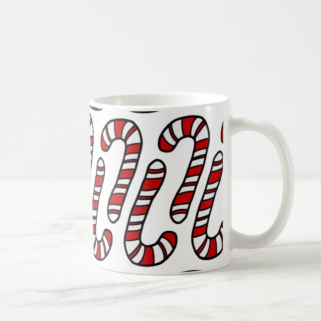 Candy Canes Kaffeetasse (Rechts)