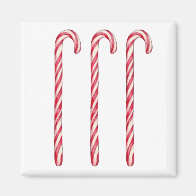 Candy Canes Magnet (Vorne)