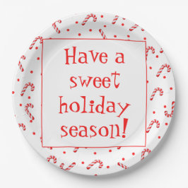 Candy Canes Sweet Holiday Paper Teller