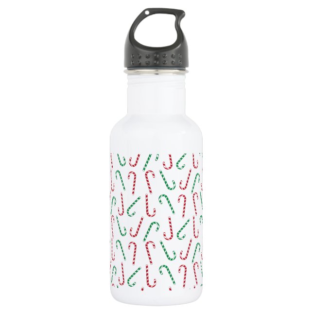 Candy Canes Trinkflasche (Vorderseite)