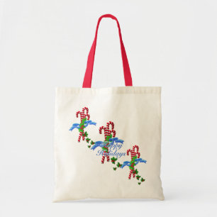 Candy Canes Weihnachtszeit-Tasche Tragetasche