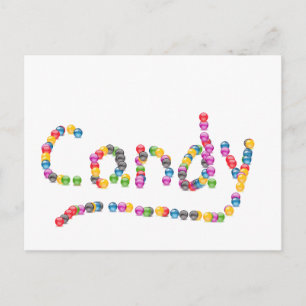 CANDY - carte postale