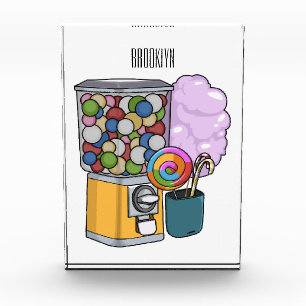 Candy Cartoon Illustration Fotoblock