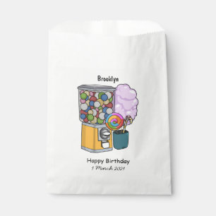 Candy Cartoon Illustration Geschenktütchen