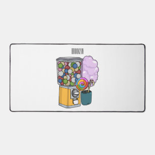 Candy Cartoon Illustration Schreibtischunterlage
