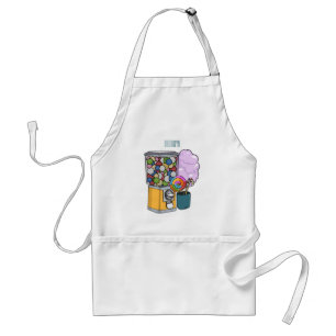 Candy Cartoon Illustration Schürze