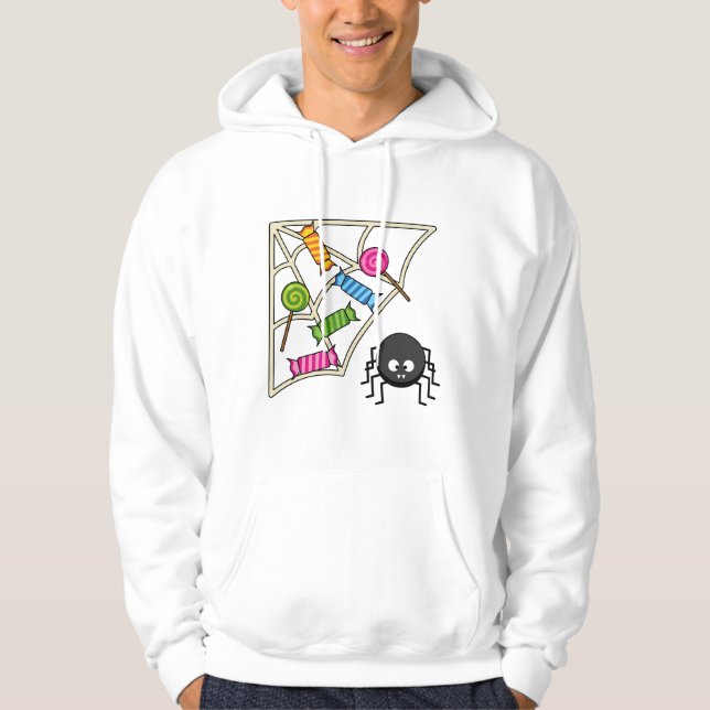 Candy Catcher Spider Hoodie (Vorderseite)