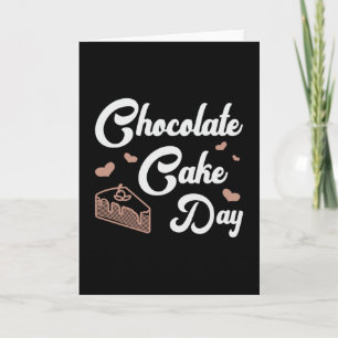 Candy Chocolate Cake Day Sweet Dessert Geschenk Id Karte