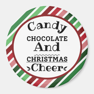 Candy Chocolate und Weihnachtsschmuck Magnet
