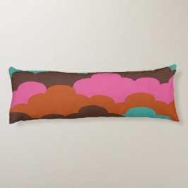 Candy Clouds kundenspezifisches Monogramm Kissen
