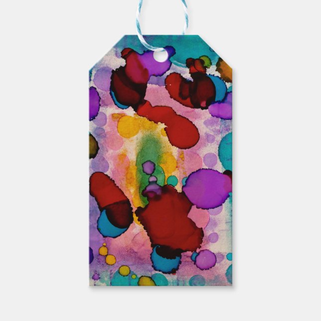 Candy Clown Geschenkanhänger (Vorderseite)